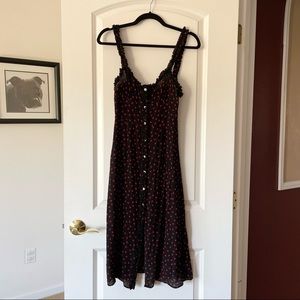 Realisation Juliet Dress Italian spot Black and red polkadot mini dress. Small